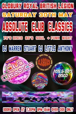ABSOLUTELY CLUB CLASSICS NIGHT