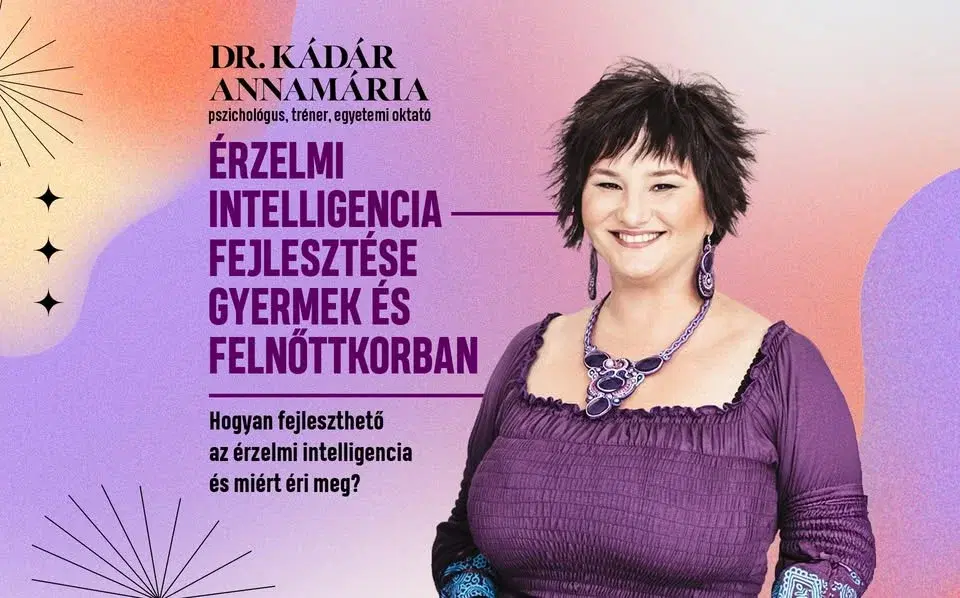 DÁTUMVÁLTOZÁS Érzelmi intelligencia fejlesztése Gyermek- és Felnőtt korban-ESZTERGOM-Kádár Annamária