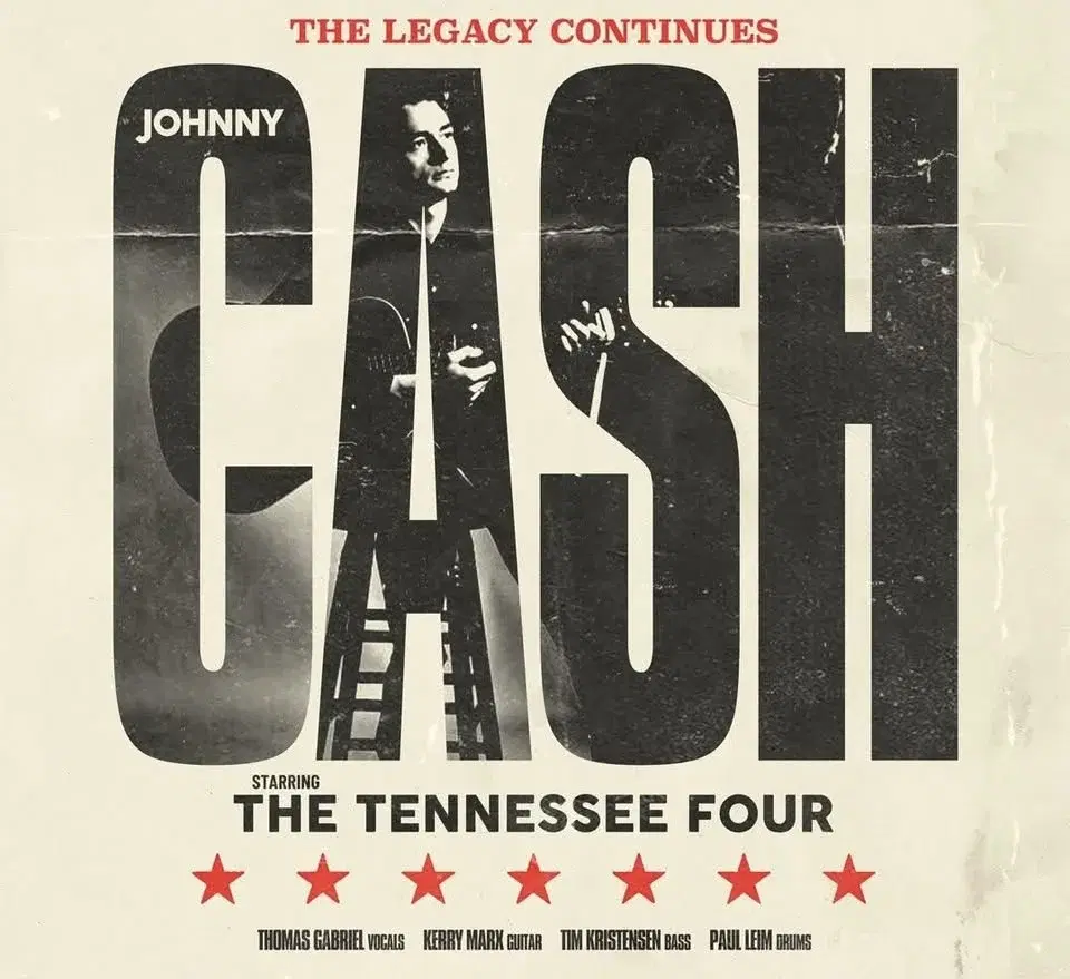 Johnny Cash Show- The Legacy Lives On with “The Tennessee Four” (Johnny Cash touring band)