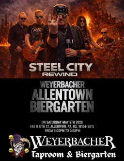 Steel City Rewind debuts at the Weyerbacher Allentown Biergarten