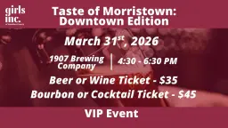 Taste of Morristown 2026: Downtown Edition