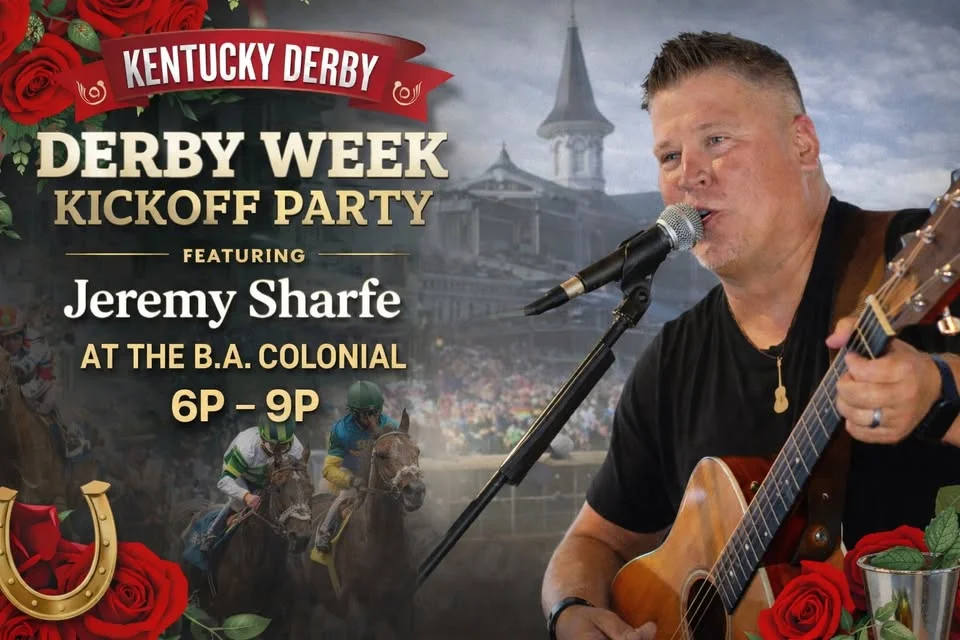 DERBY WEEK KICKOFF PARTY W/JEREMY SHARFE