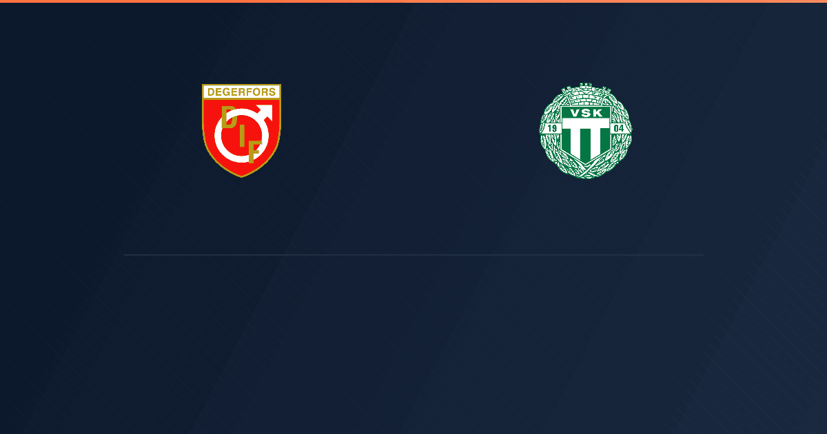 Degerfors vs Västerås