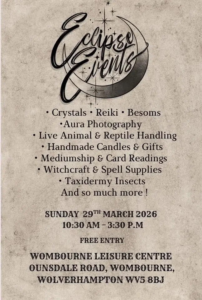 Eclipse Metaphysical Faire - March 29th - Wombourne