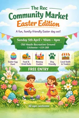The Rec Community Market - Easter Edition