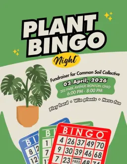 Plant Bingo Night