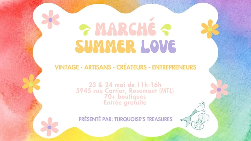 Marché Summer Love - Vintage | Artisans | Créateurs - 23 & 24 mai 2026