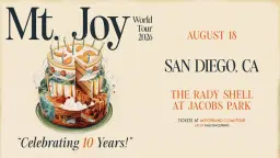 Mt. Joy 2026: Celebrating 10 Years Of Mt. Joy