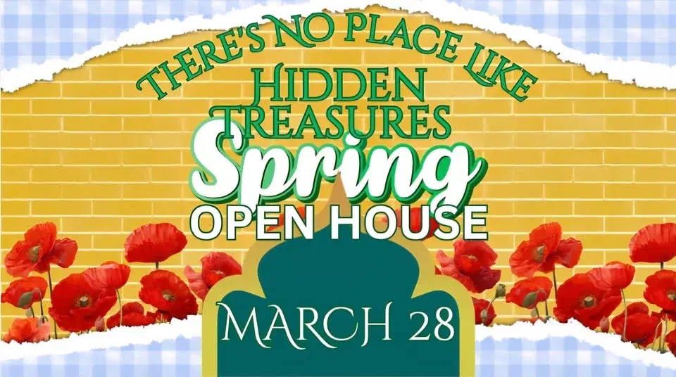 There's No Place Like Hidden Treasures - Spring Open House