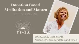 Donation-Based Meditation & Mantra with Sally Denton