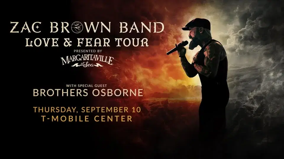 Zac Brown Band Love & Fear Tour Presented by Margaritaville at Sea