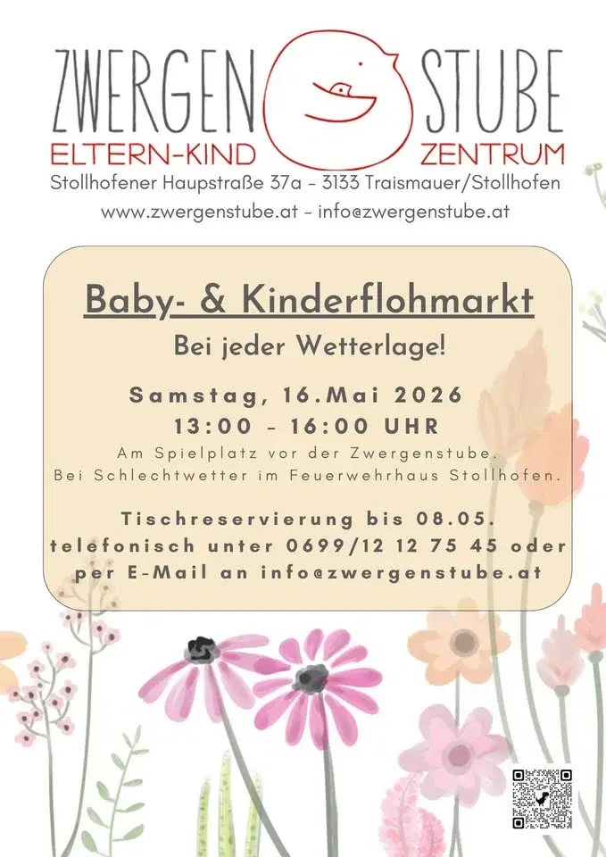 wetterunabhängiger Baby- und Kinderflohmarkt