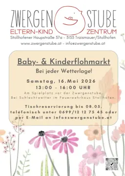 wetterunabhängiger Baby- und Kinderflohmarkt