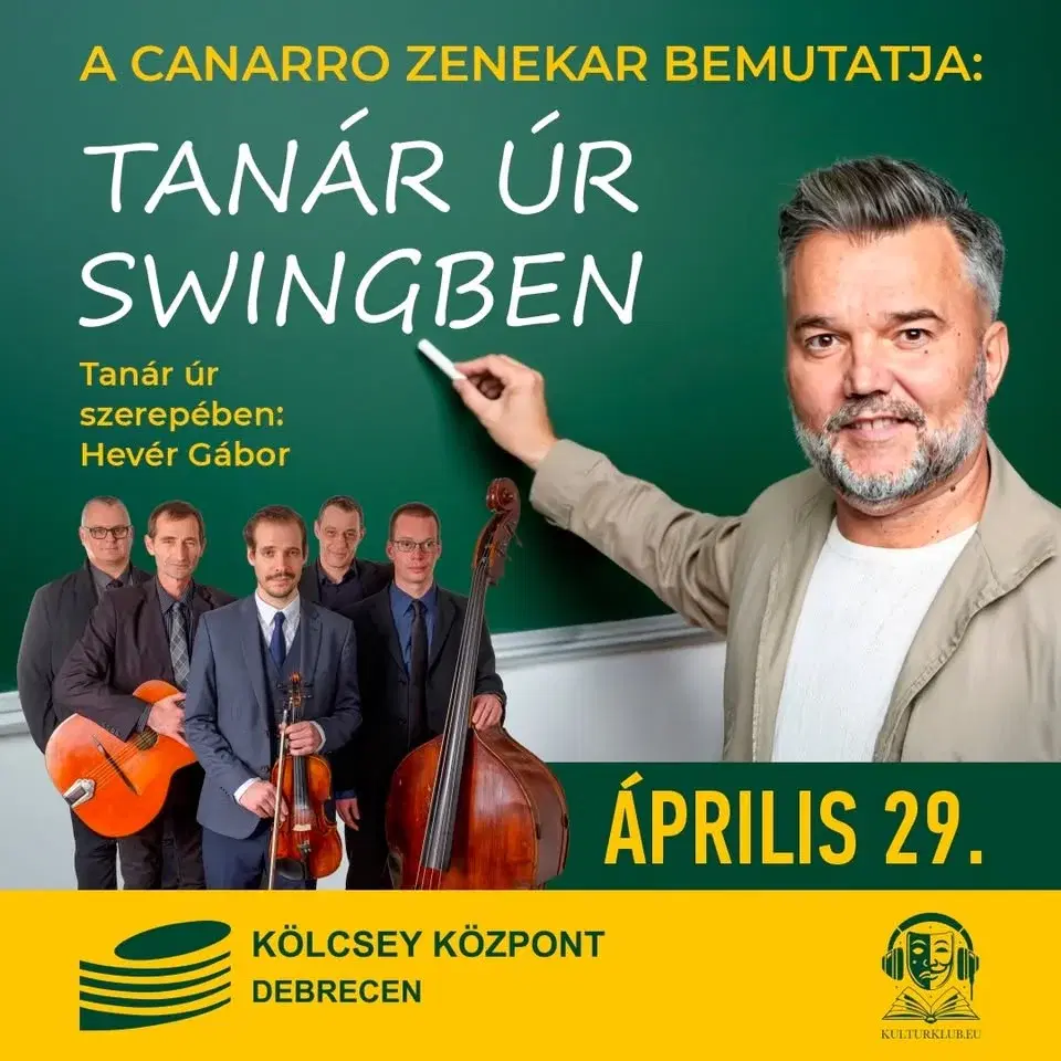 A TANÁR ÚR SWINGBEN most itt tart órát.