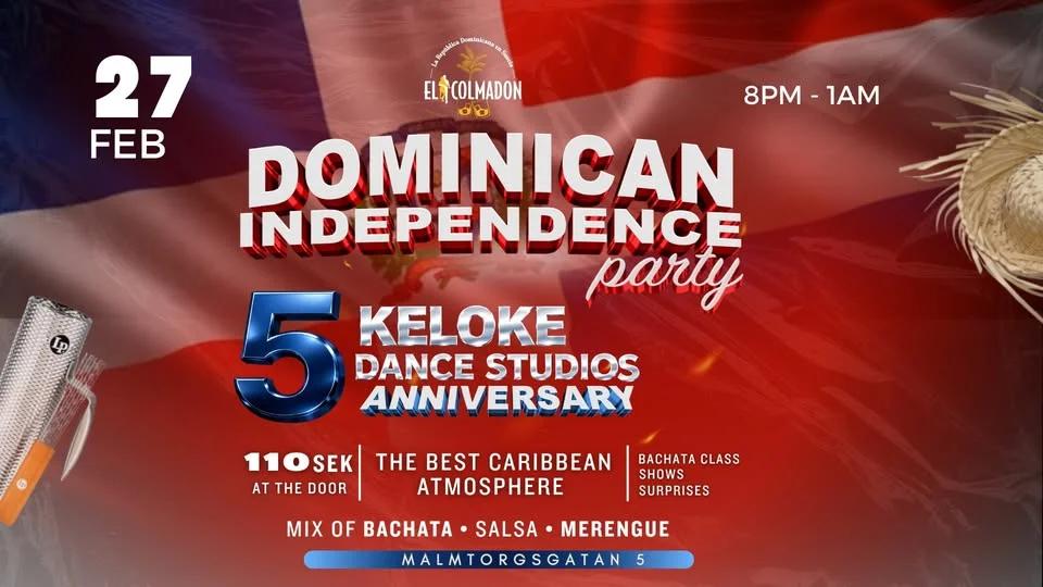 Dominican Independence Night – Celebrating Keloke Dance Studio's 5th Anniversary