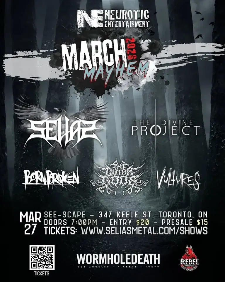 Selias, The Divine Project, Born Broken, The Outer Gods & Vultures