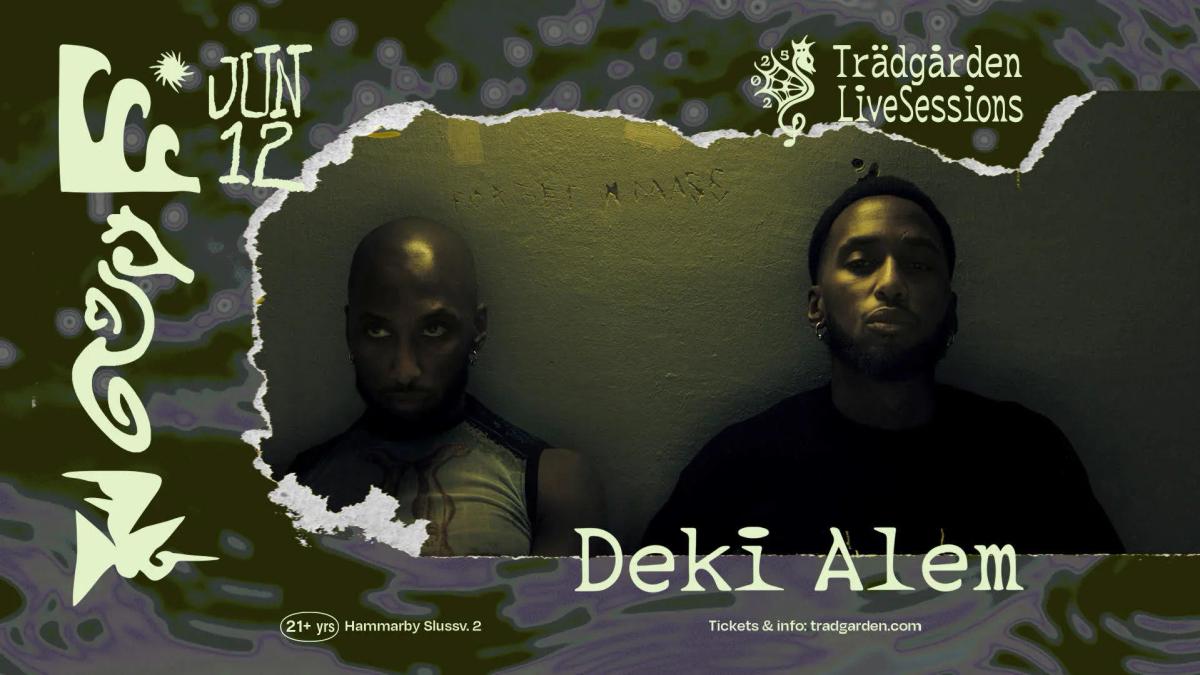 Live Sessions: Deki Alem på Trädgården 🎶🔥
