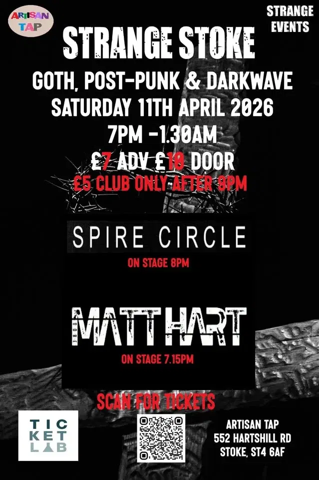 Strange Stoke - Spire Circle + MATT HART live & after party