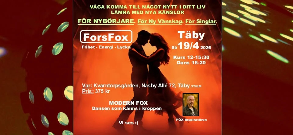 EVENT FÖR NYBÖRJARE • FÖR NYA VÄNNER • FÖR SINGLAR /// FÖR DIG SOM VILL PROVA NÅGOT HELT NYTT
