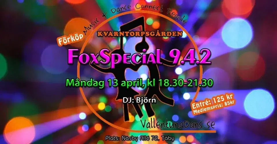 FoxSpecial 9.4.2 (anmälan öppnar 30/3 kl 9.42.)