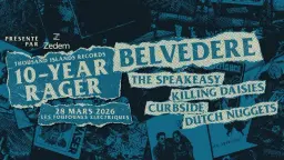 Thousand Islands Records 10-Year Rager @ Foufounes Électriques