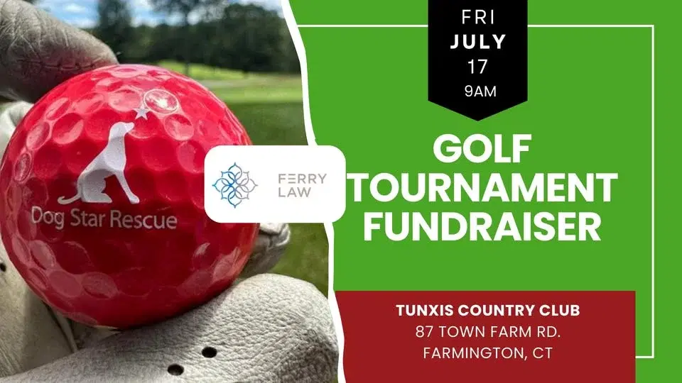Annual Golf Tournament Benefitting Dog Star Rescue (presented by Ferry Law)