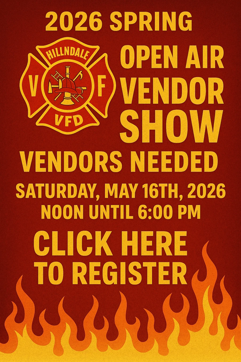 Spring 2026 Open Air Vendor Show