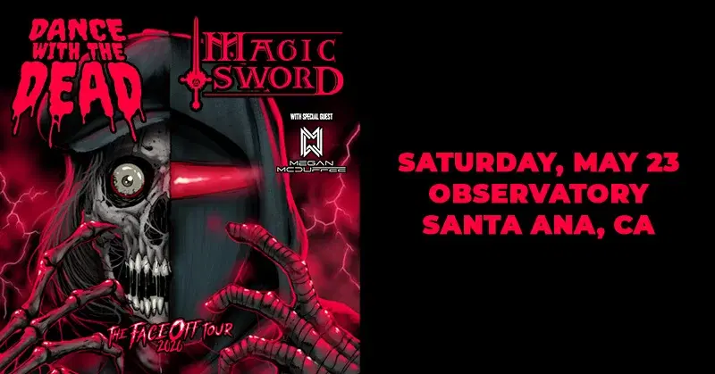 Dance With The Dead + Magic Sword - The Face Off Tour 2026