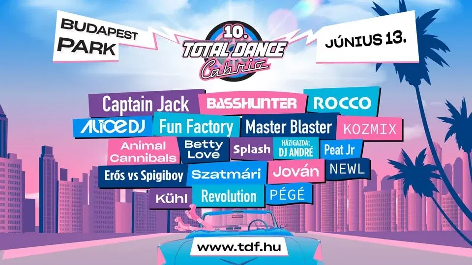 10. Total Dance Cabrio - Budapest Park