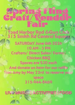 Spring Fling Craft/Vendor Fair