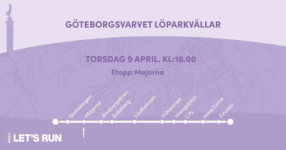 Göteborgsvarvet Löparkväll x Let's Run