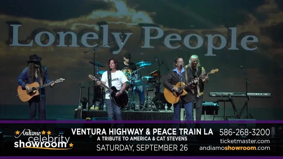 Ventura Highway & Peace Train LA - A Tribute to America & Cat Stevens