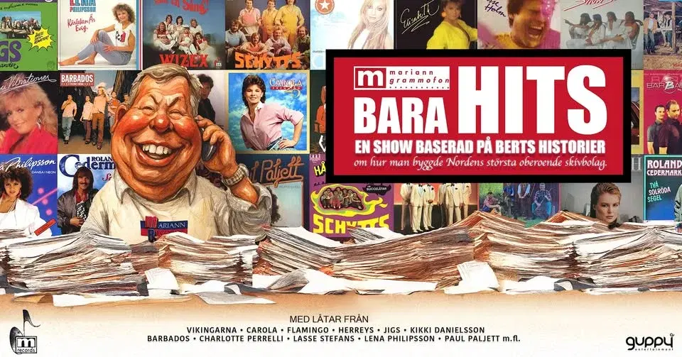 BARA HITS – Showen om Mariann Grammofon! - Örebro 29 Mars 2026