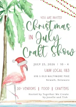 Christmas in July Craft Show