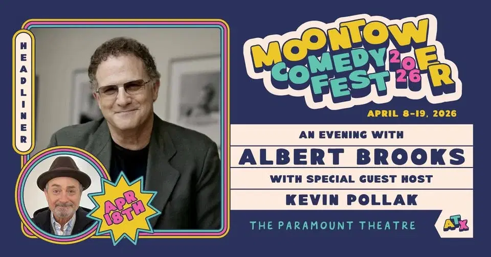 Albert Brooks in Conversation with Kevin Pollak at Moontower Comedy Festival