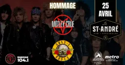 Hommage à Guns N'Roses & Mötley Crüe au St-André