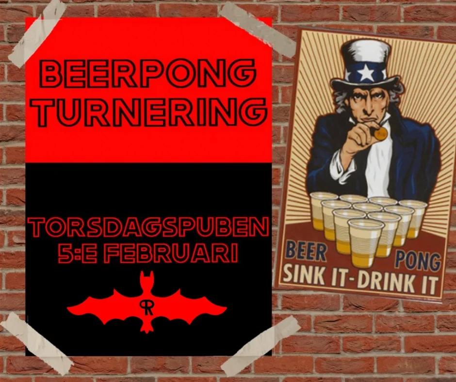 Beerpongturnering i Tolvan