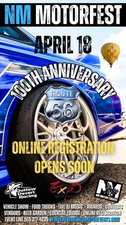 NM Motorfest 2026 Celebrating 100 Years of Route 66