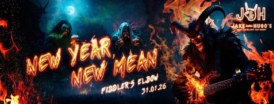 Jake & hugo's Most Excellent Jam Night - New Year, New Mean !
