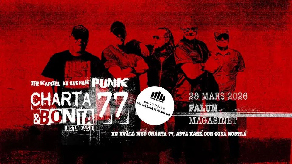 Charta 77 & Bonta (Asta Kask) på Magasinet Falun