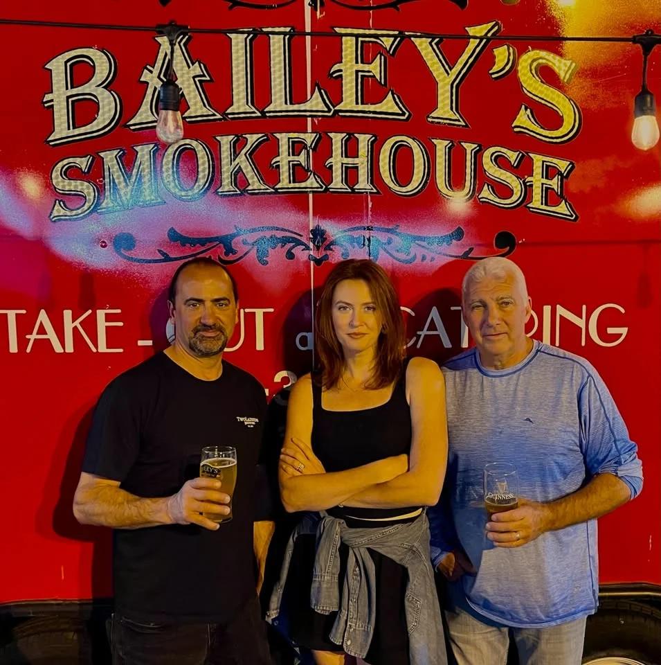 Join us at Bailey's Smokehouse, Friday, February 13th at 8:00pm