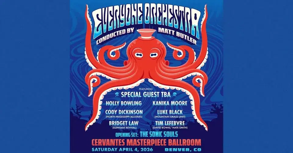 Everyone Orchestra ft. Matt Butler, Holly Bowling, Kanika Moore & More w/ The Sonic Souls