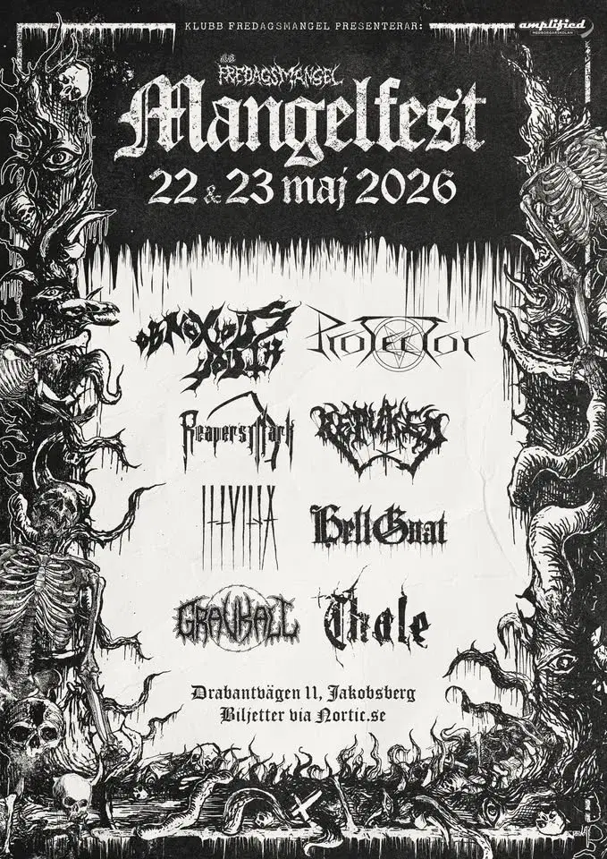 Järfälla Mangelfest 2026 @Klubb Fredagsmangel