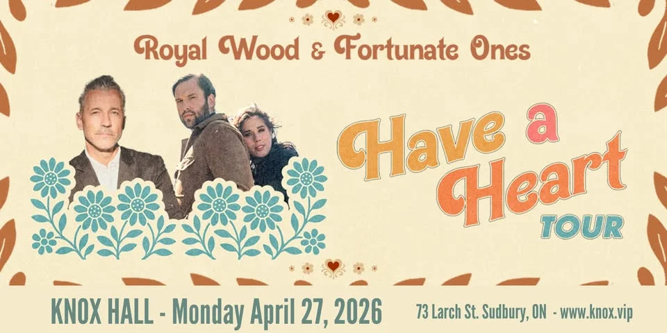 ROYAL WOOD X FORTUNATE ONES - LIVE at KNOX HALL