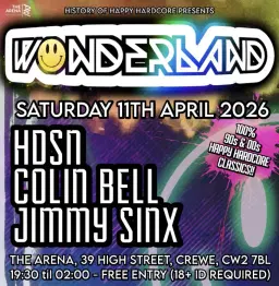 History Of Happy Hardcore presents WONDERLAND (Event 2)