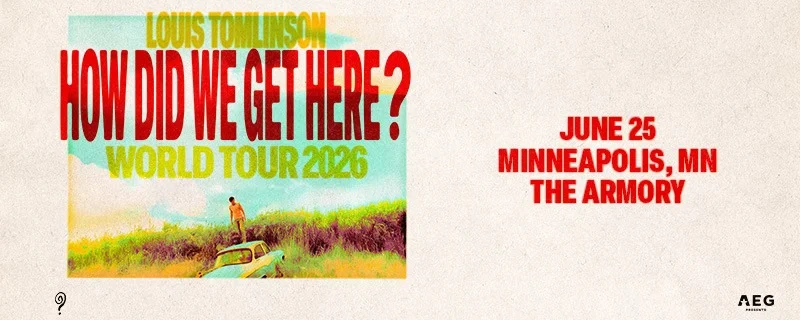 Louis Tomlinson - How Did We Get Here? World Tour - LIVE at The Armory