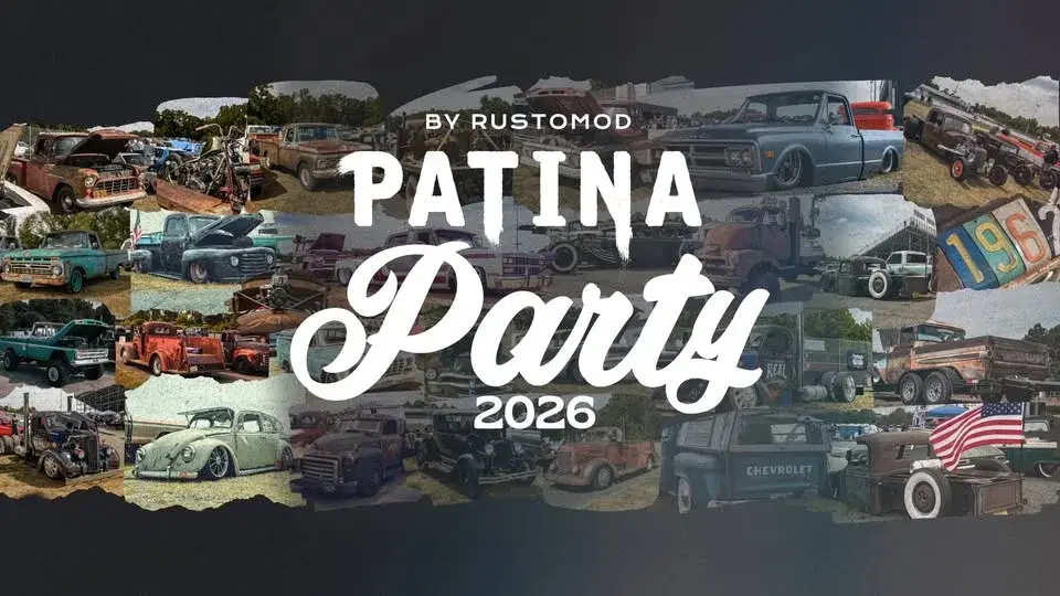 Patina Party 2026: CAR SHOW, SWAP MEET, DRAG RACE!