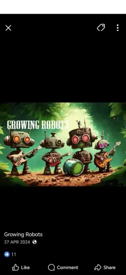 Live Music - Growing Robots