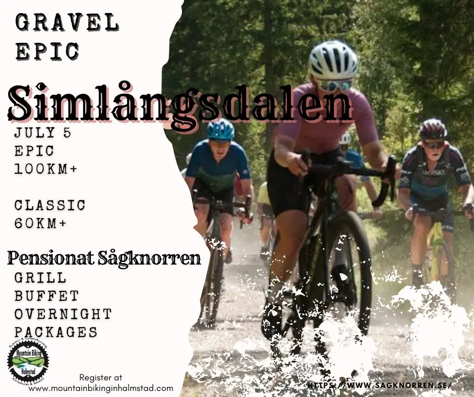 Gravel Epic Simlångsdalen 2026