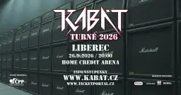 Liberec - Kabát Turné 2026